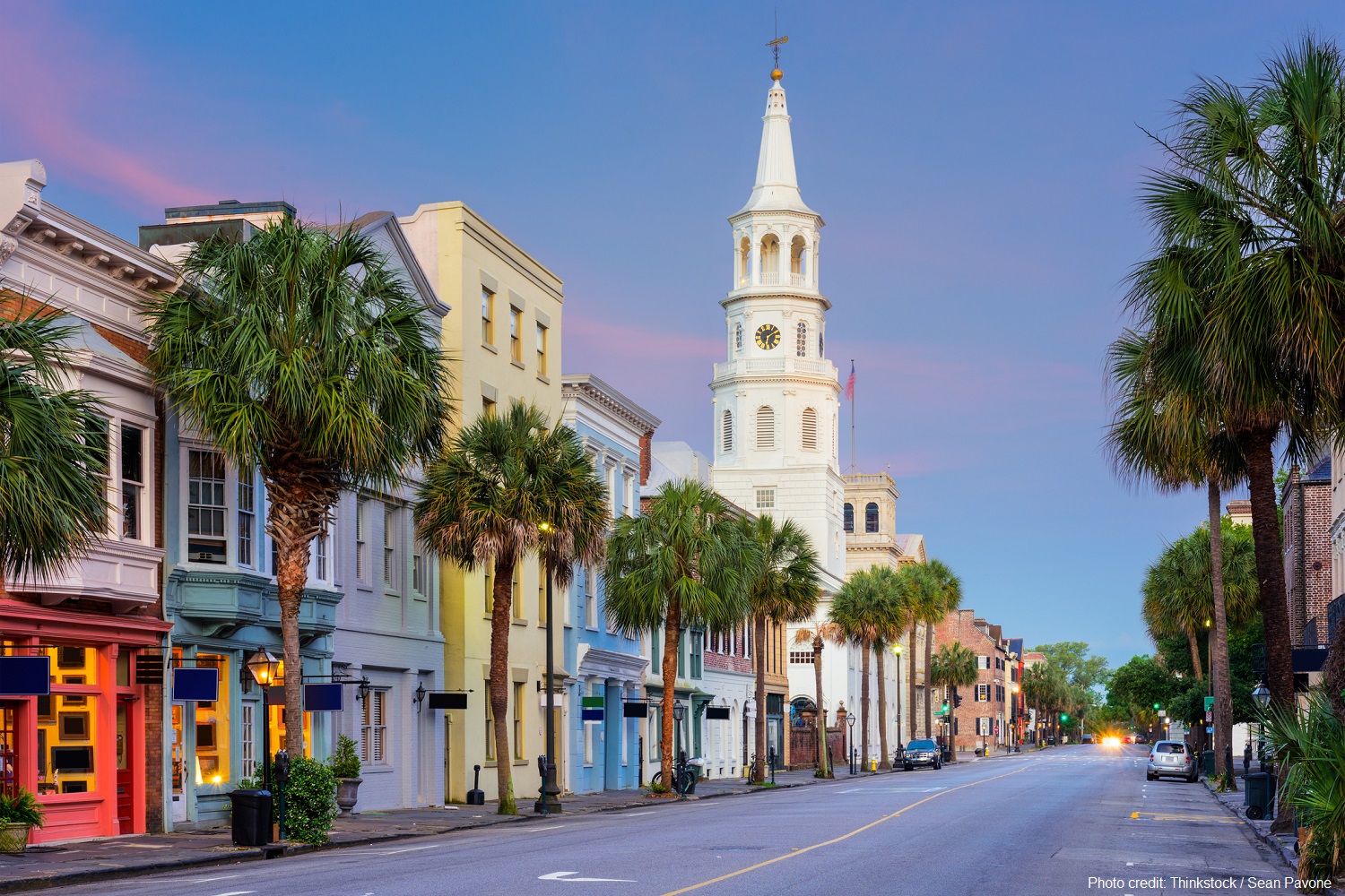 Charleston Rainbow Row